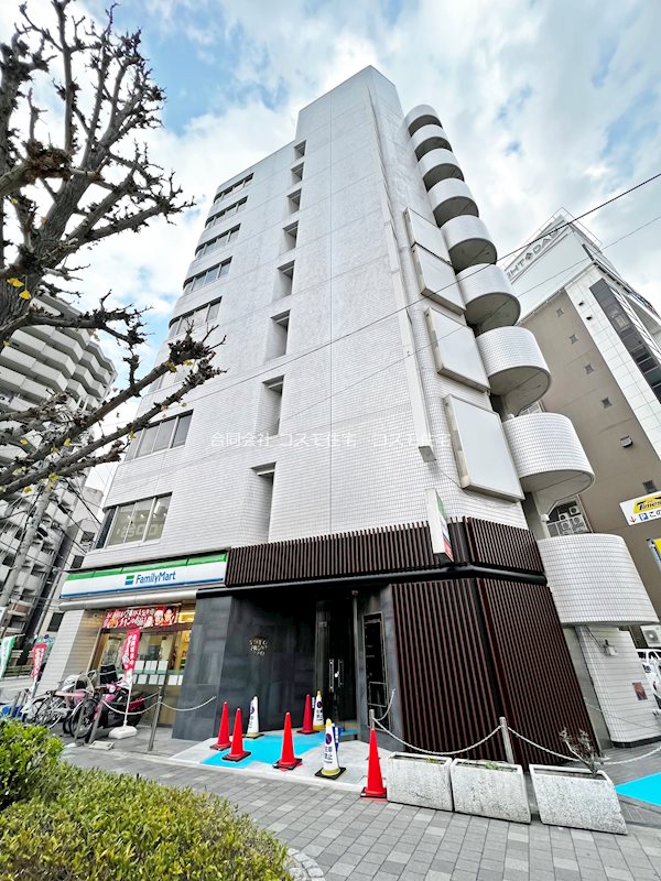 貸店舗・事務所　八尾市 光町１丁目　広さ約９坪　EVあり　ステーションフロント八尾 外観