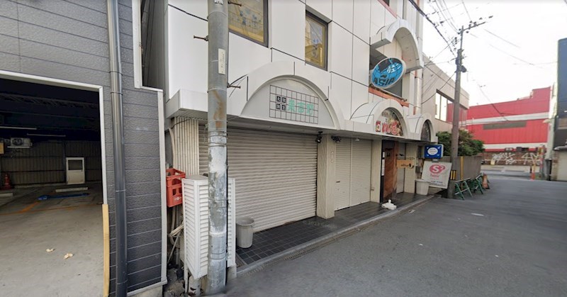 貸店舗・事務所　大阪市 阿倍野区 松崎町２丁目　居酒屋跡 ※居抜き　清光ビル 玄関