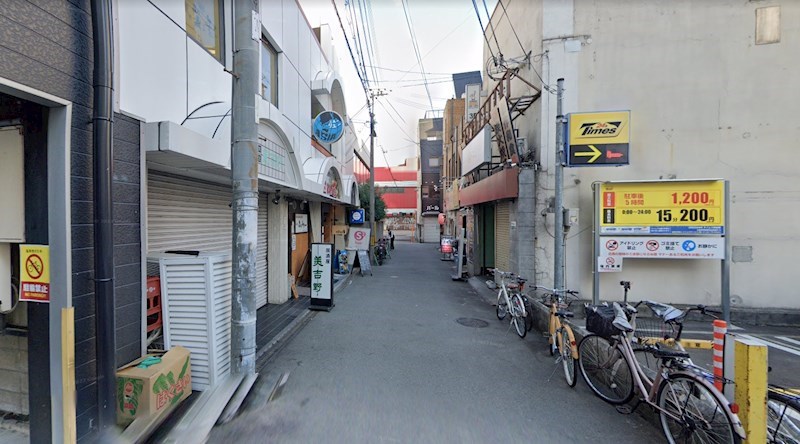 貸店舗・事務所　大阪市 阿倍野区 松崎町２丁目　居酒屋跡 ※居抜き　清光ビル キッチン