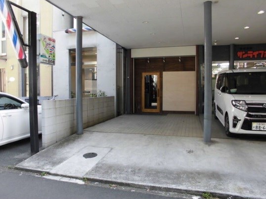 貸店舗・事務所　東大阪市 荒本新町　サンライフ荒本　サンドイッチ屋跡 玄関
