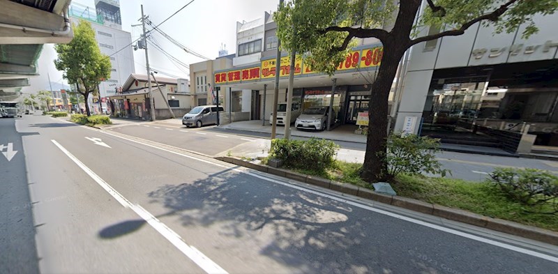 貸店舗・事務所　東大阪市 荒本新町　サンライフ荒本　サンドイッチ屋跡 ベランダ