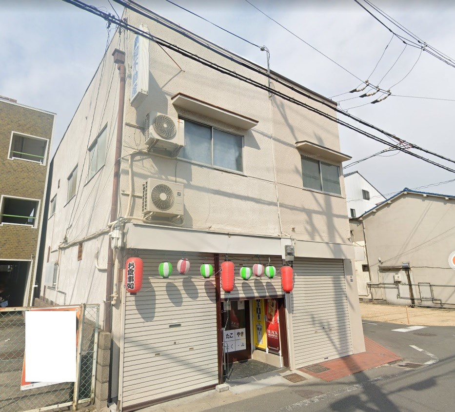 貸店舗・事務所　東大阪市 花園東町２丁目　角地　路面店 玄関