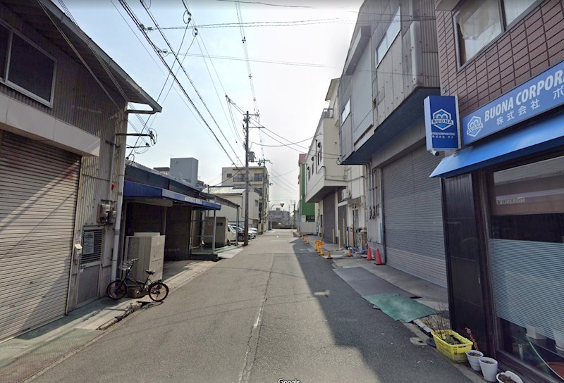 貸倉庫　大阪市　生野区 巽南２丁目　クレーン付き　前面駐車スペース有り キッチン