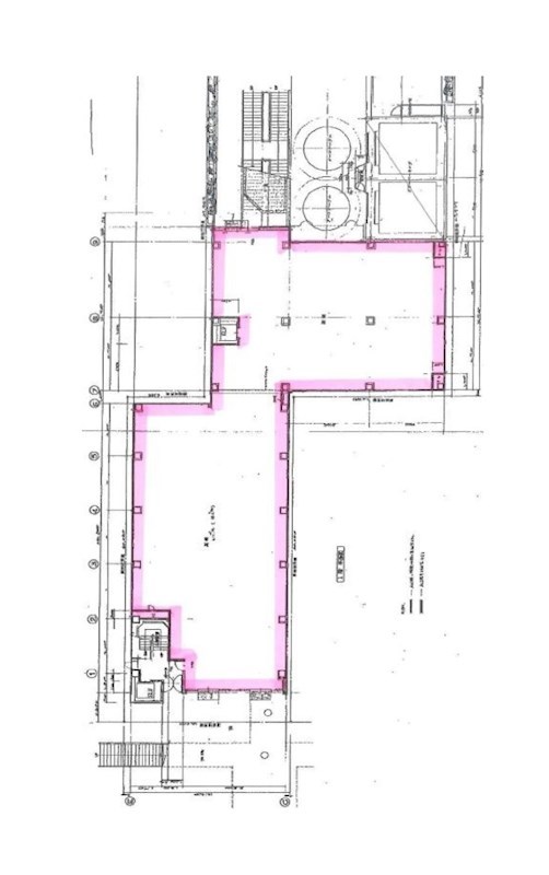 貸店舗・事務所　八尾市 光町１丁目　モデルルーム跡　広さ約１８７坪　路面店　リアライズ近鉄八尾駅前ビル 間取り