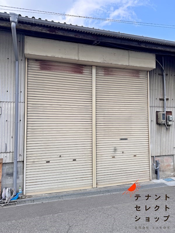 貸工場・倉庫　八尾市 南亀井町２丁目　広さ約４０坪　※２区画利用 間取り