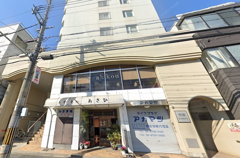 貸店舗・事務所　東大阪市 足代３丁目　路面店　重飲食可　布施ロイヤルハイツ 外観