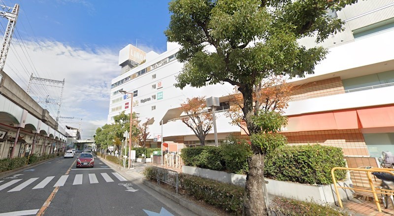 貸店舗・事務所　八尾市 桜ヶ丘１丁目　広さ約７.５坪　駅近　岡本ビル リビング